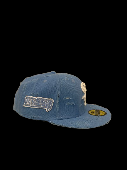 SOX SKYBLUE DESTROYED